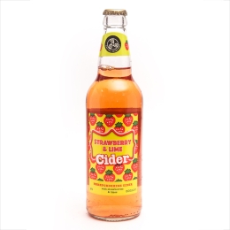 Сидр Celtic Marches Strawberry & Lime/Клубника и лайм 0,5 бут.