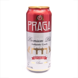 Praga Premium Pils 0,5 бан./ Премиум пилснер 0,5 бан.