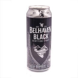 Belhaven Black Scottish Stout / Чёрный шотландский стаут 0,44 бан.