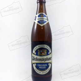 Weihenstephaner Original Helles / Вайненштефанер оригинальное светлое пиво 0,5 бут.