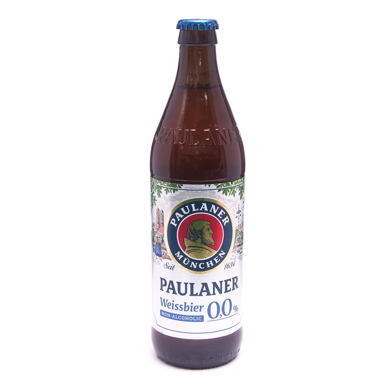 Paulaner Hefe-Weisbier/ Дрожжевое Пшеничное 0,5 бут., б/а
