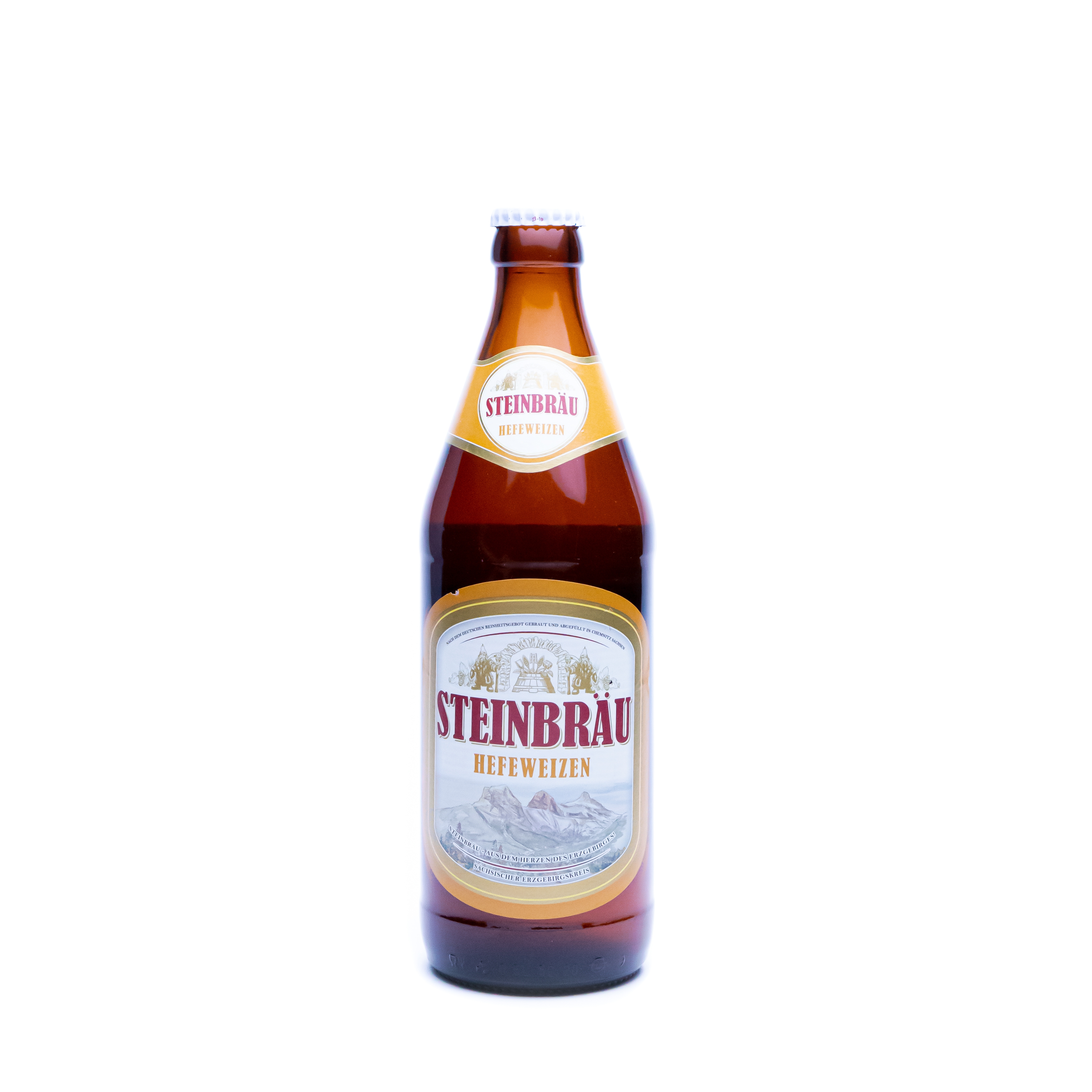 Steinbrau Hefeweizen / Каменное пиво нефильтрованное пшеничное 0,5 бут.
