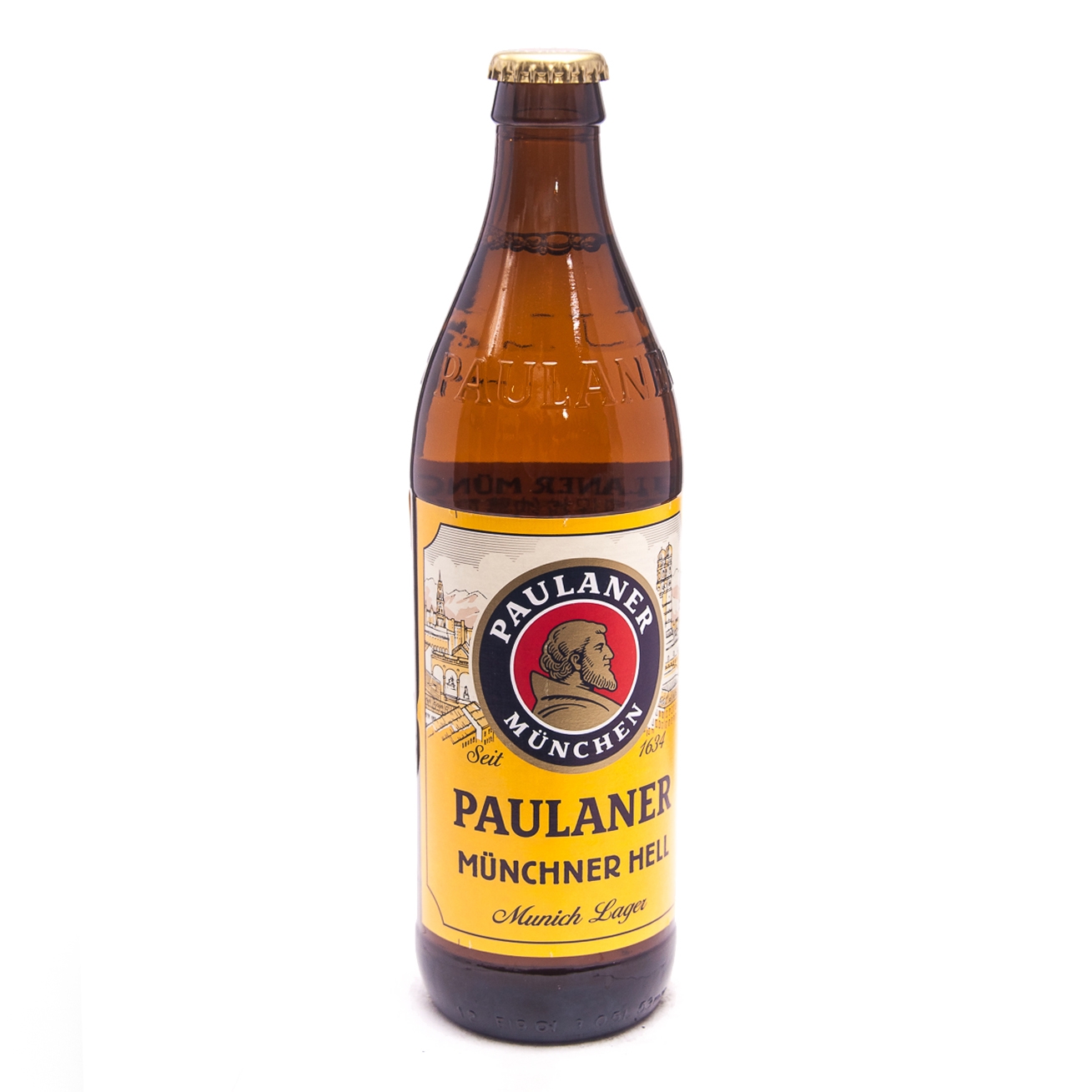 Paulaner Original Munchner Hell/ Оригинальное Мюнхенское Светлое 0,5 бут.