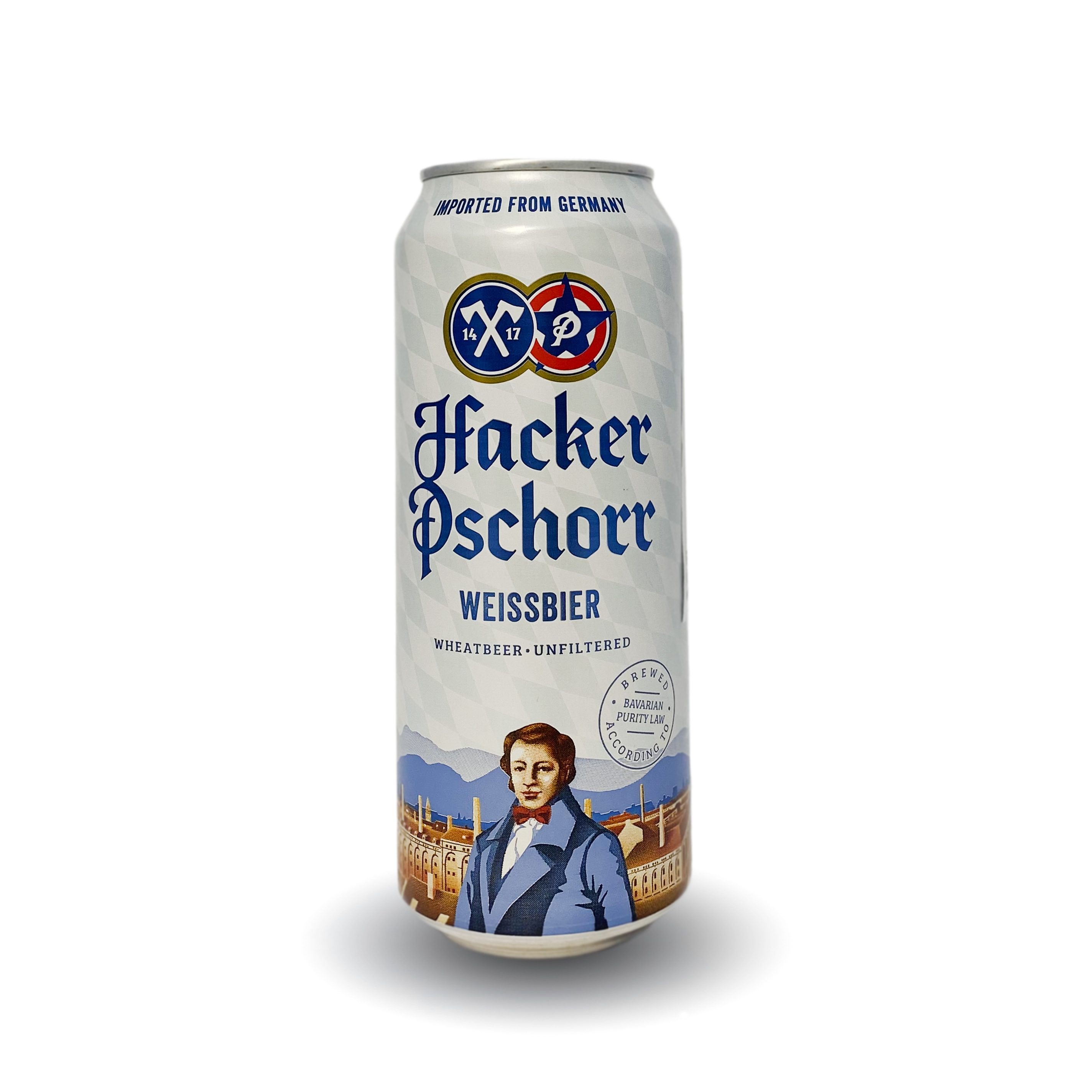 Hacker Pschorr Weissbier / Хакер Пшорр пшеничное пиво 0,5 бан.