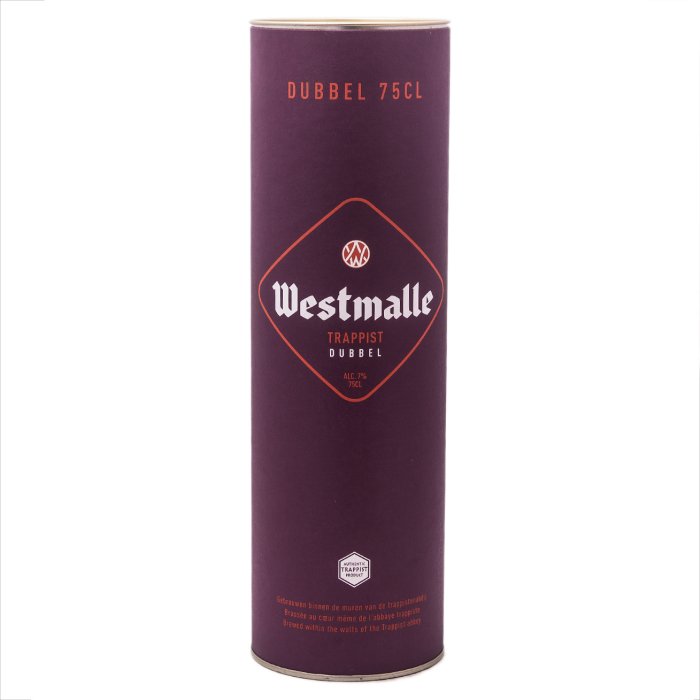 Westmalle Trappist Dubbel в подарочном тубусе/Траппист Дюбель 0,75 бут.