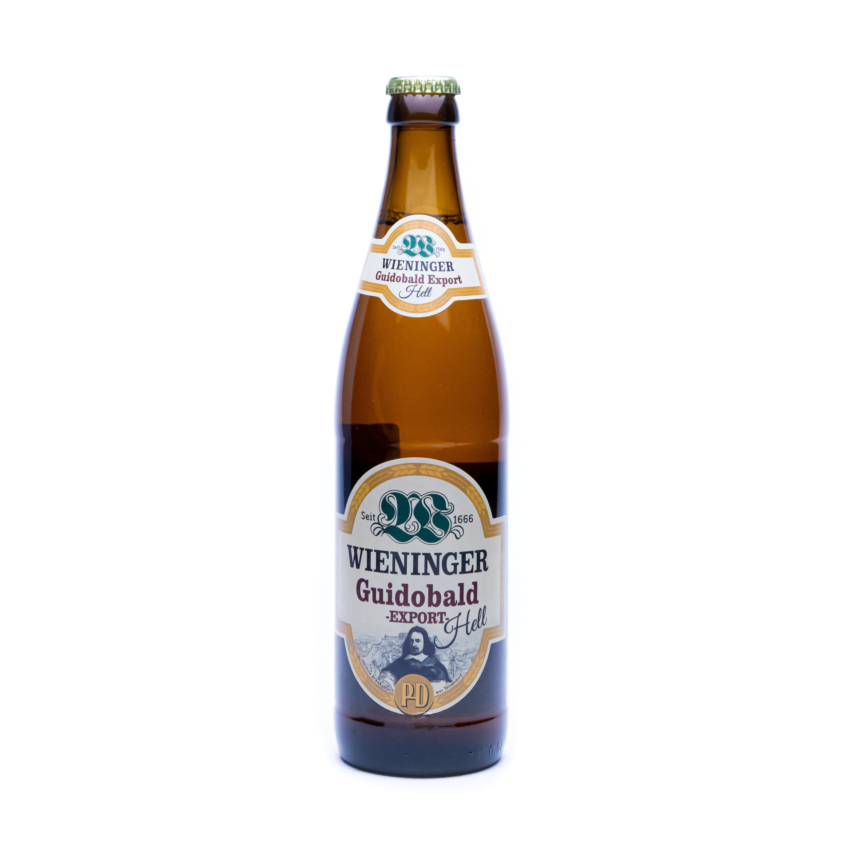 Wieninger Guidobald Export Hell / Виннингер Гвидобальд экспортное светлое пиво 0,5 бут.