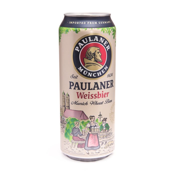 Paulaner Hefe Weissbier / Дрожжевое Пшеничное 0,5 бан.