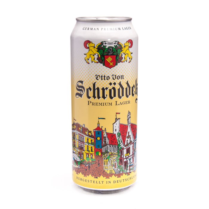 Otto Von Schrodder Premium Lager / Премиальный лагер Отто фон Шрёддер 0,5 бан.