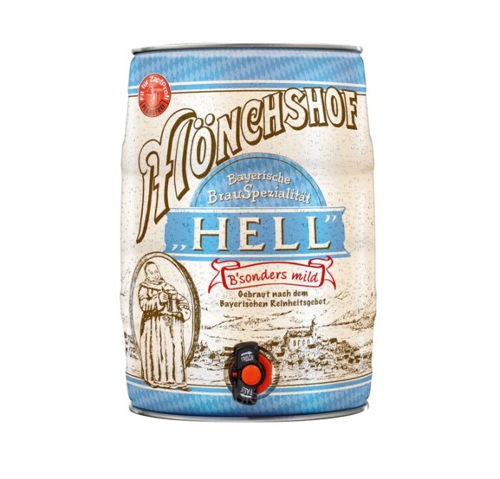 Kulmbacher Monchshof Bayerisch Hell / Кульмбахер Монастырский двор Баварское Светлое 5,0 бан.