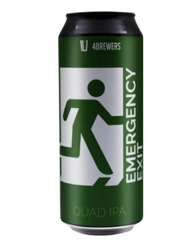 4Brewers Emergency Exit / Аварийный выход 0,45 бан.