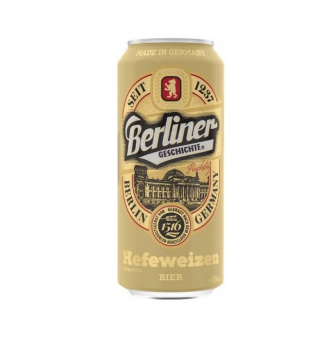 Eibau Berliner Geschichte Hefeweizen / Берлинская история нефильтрованное пшеничное 0,5 бан.