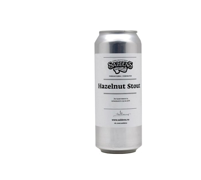 Salden's Hazelnut Stout / Стаут лесной орех 0,45 бан.