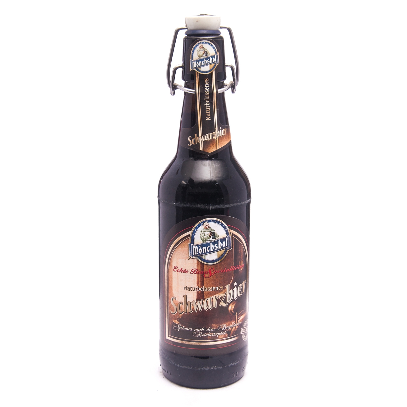 Kulmbacher Monchshof Schwarzbier / Кульмбахер монастырский двор чёрное пиво 0,5 бут.