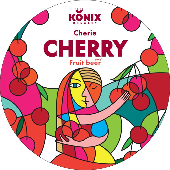 Konix Cherie Cherry / Вишневая Шерри