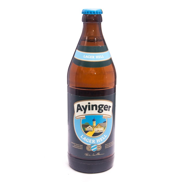 Ayinger Lager Hell / Светлый лагер 0,5 бут.