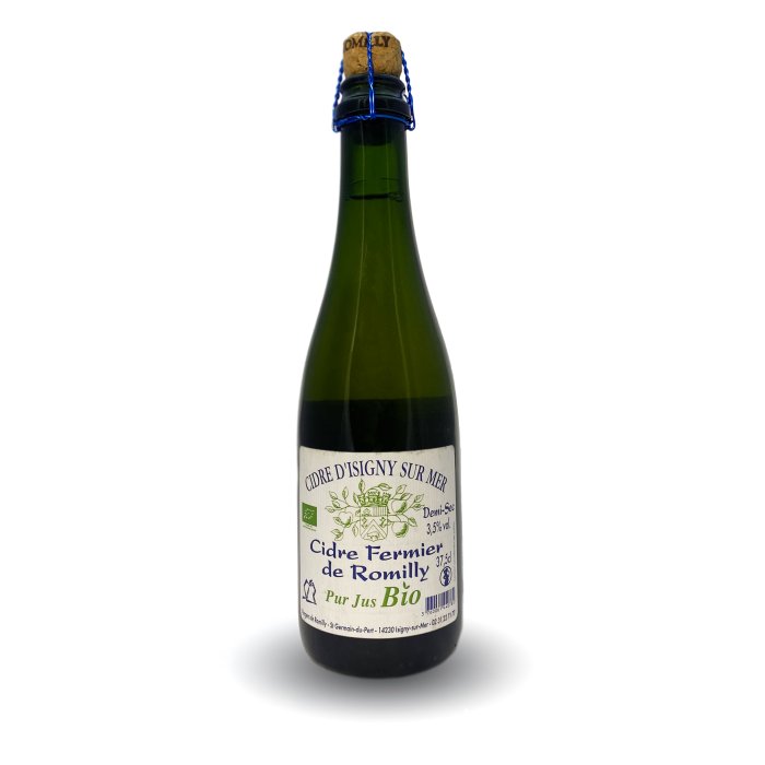 OLD_Cidre Fermier de Romilly Bio Demisec 0,375 бут.