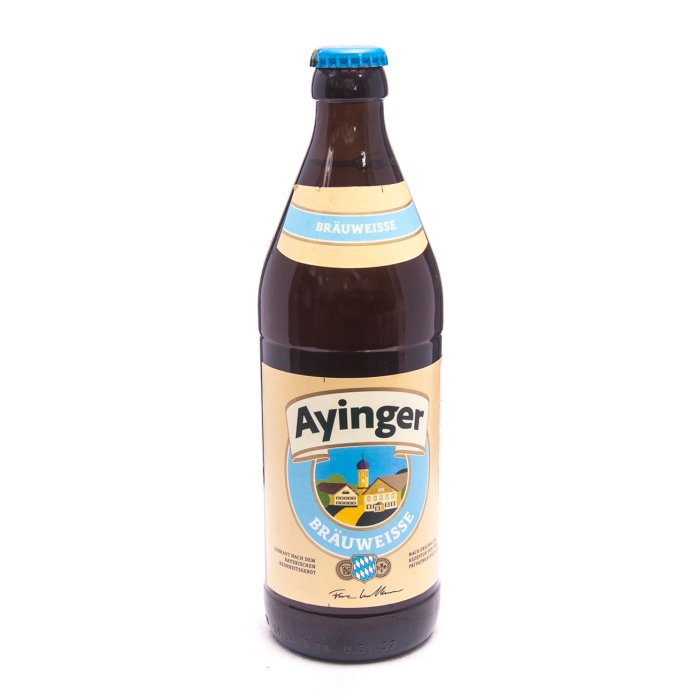 Ayinger Brauweisse Hefeweizen / Нефильтрованное пшеничное пиво 0,5 бут.