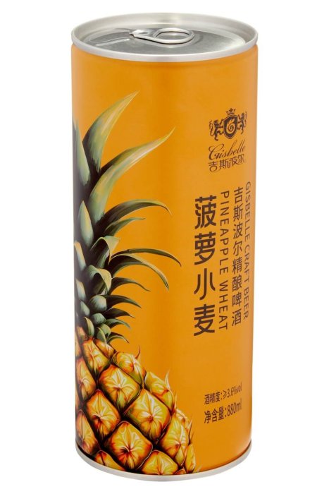 Yantai Gispol Gisbelle Craft Pineapple / Жизбель Крафт Ананас 0,88 бан.