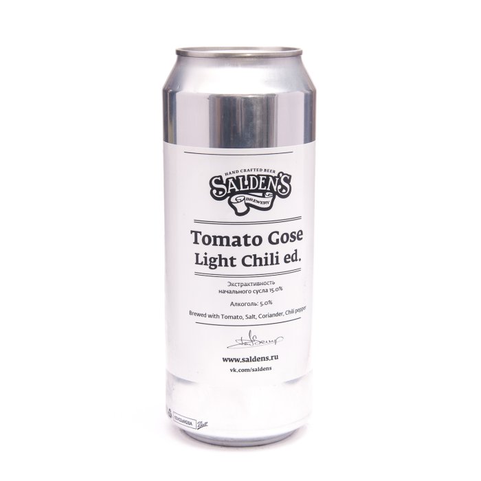 Salden'S Tomato Gose Light Chili Edition 0,5 бан.