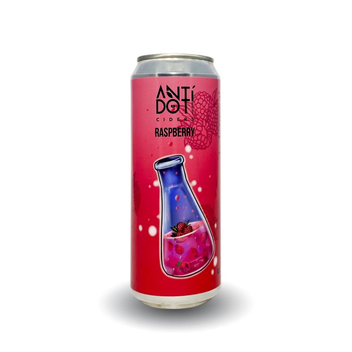Сидр Antidot Raspberry / Антидот малина 0,45 бан.