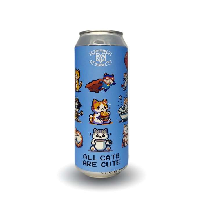 Big Village All Cats Are Cute 0,45 бан.