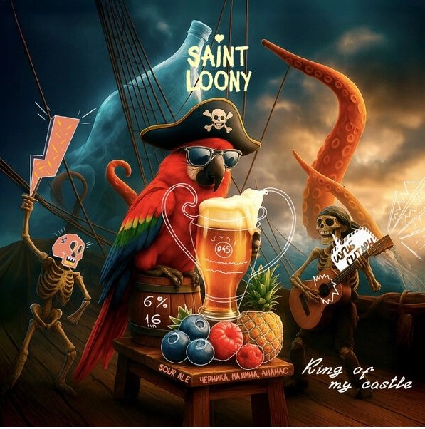 Saint Loony King of My Castle