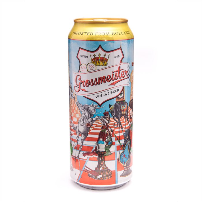Brand Direct Grossmeister Wheat Beer / Гроссмейстер пшеничное 0,5 бан.