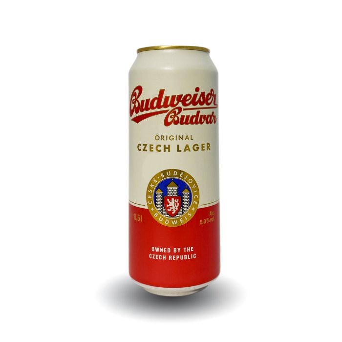 Budweiser Budvar / Будвар 0,5 бан.