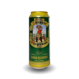 Eibau Zittauer Burgerbrau Pilsner / Циттауэр Бюргербрау пильзнер 0,5 бан.