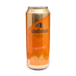 Schofferhofer Hefeweizen/ Пшеничное нефильтрованное 0,5 бан.