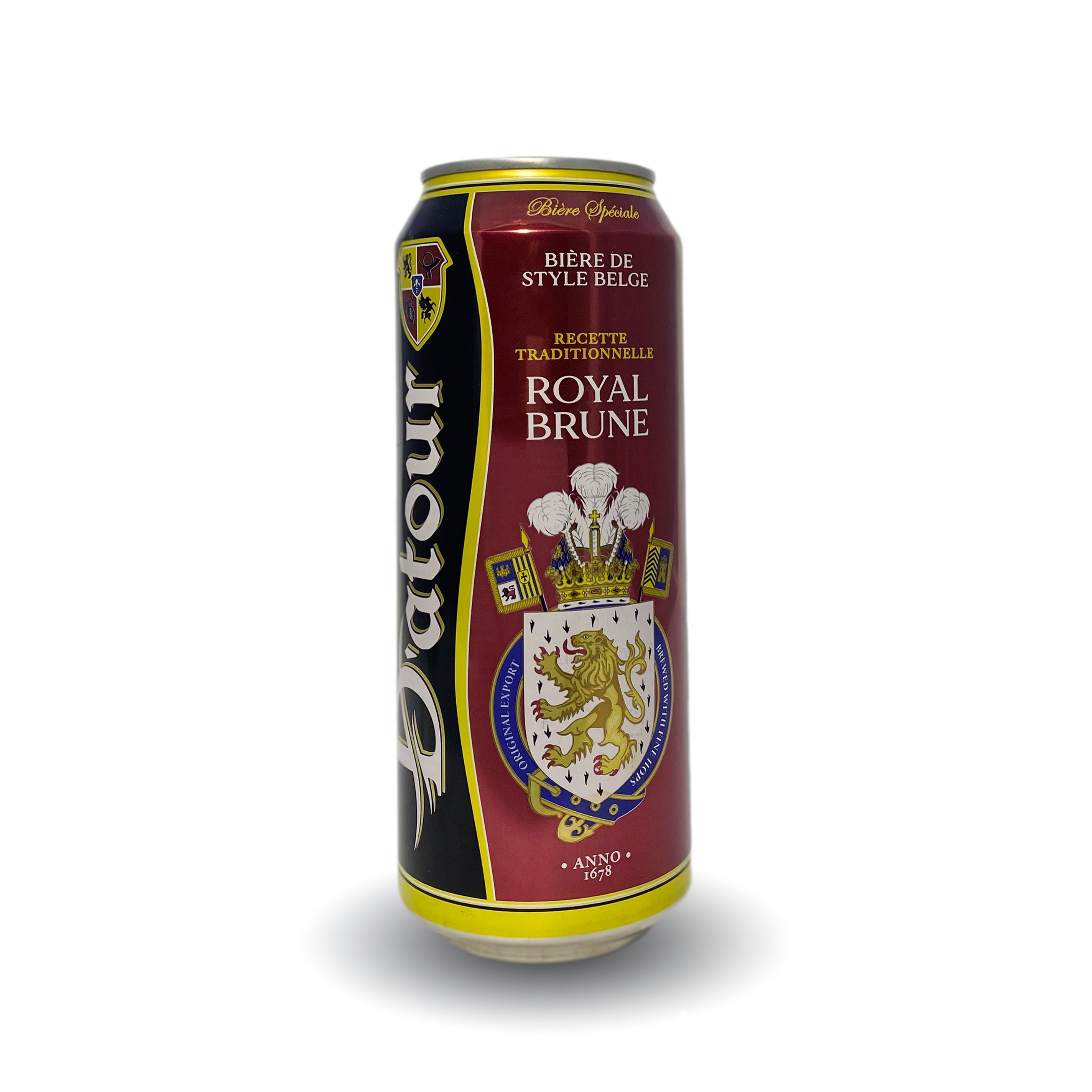 D`atour Royal Brune / Королевское тёмное пиво 0,5 бан.