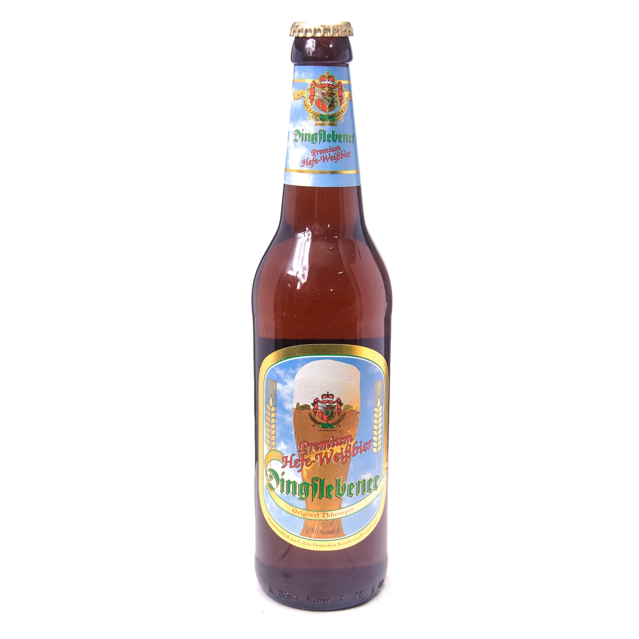 Dingslebener Hefe Weisbier / Нефильтрованное пшеничное пиво 0,5 бут.