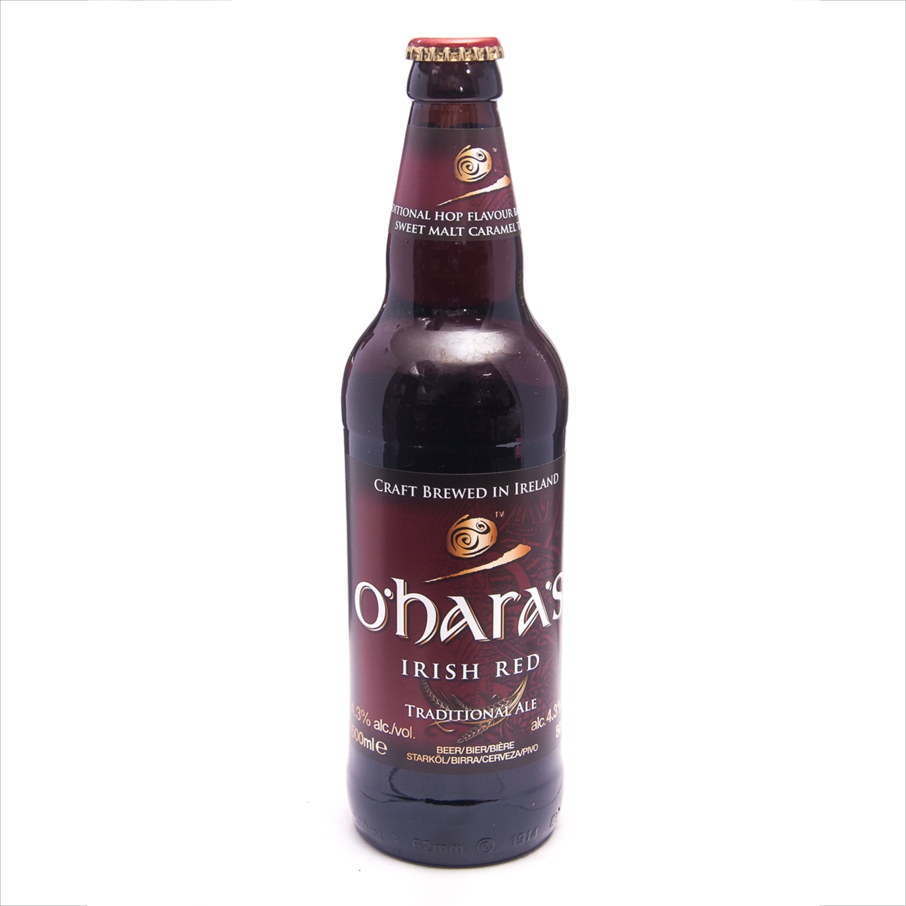 O'Hara's Irish Red Ale/Ирландский Красный эль 0,5 бут.