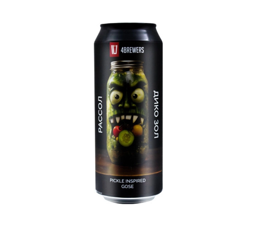 4Brewers Рассол Дико Зол 0,45 бан.