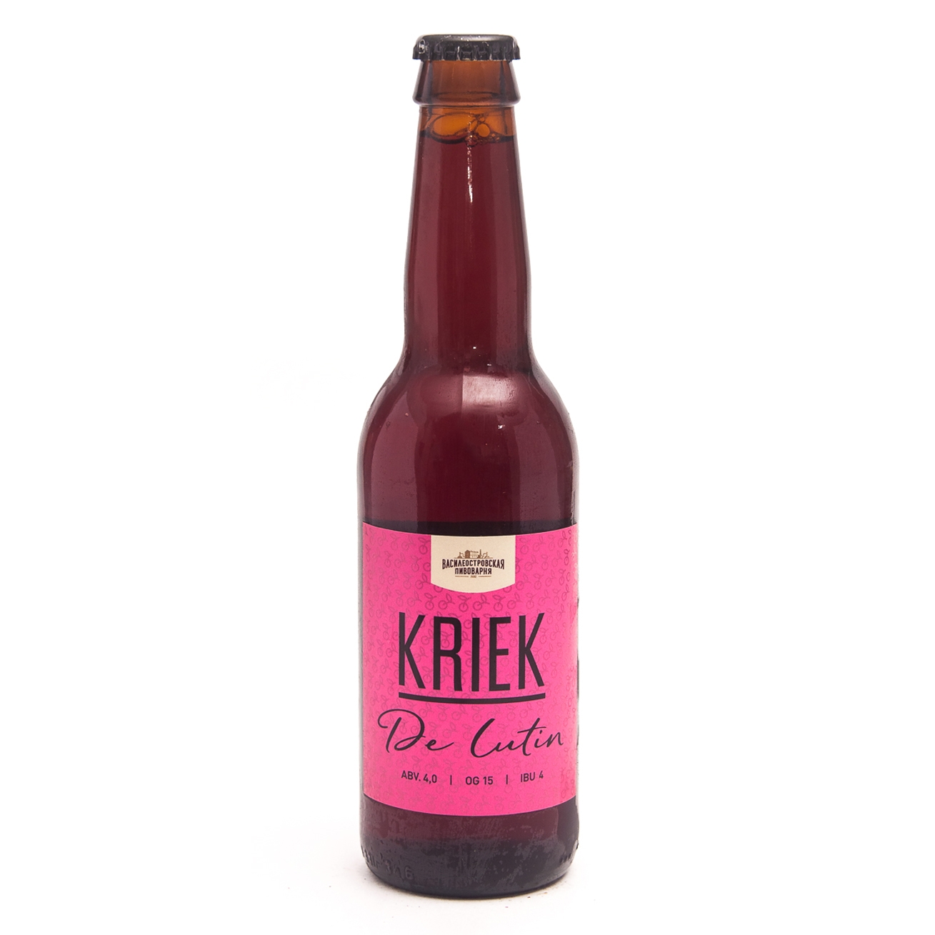 Василеостровская Kriek De Lutin / Вишневый ламбик Лютен 0,33 бут.