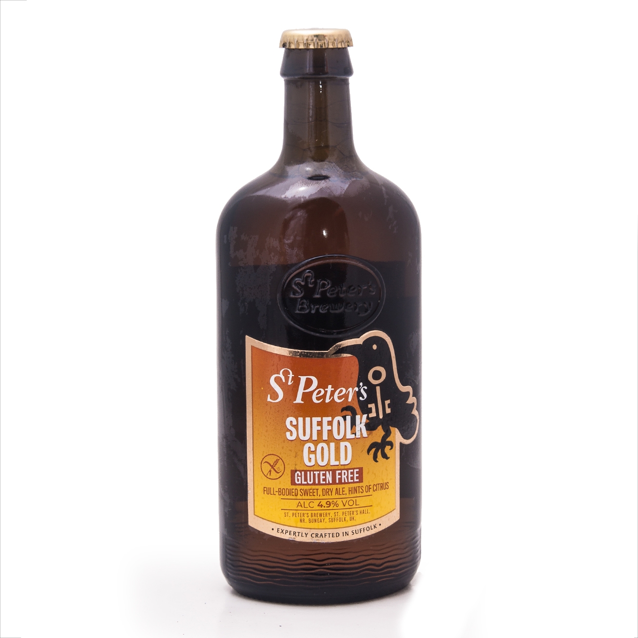 St Peters Suffolk Gold Golden Gluten Free/ Саффолк Золотой Без глютена 0,5 бут.