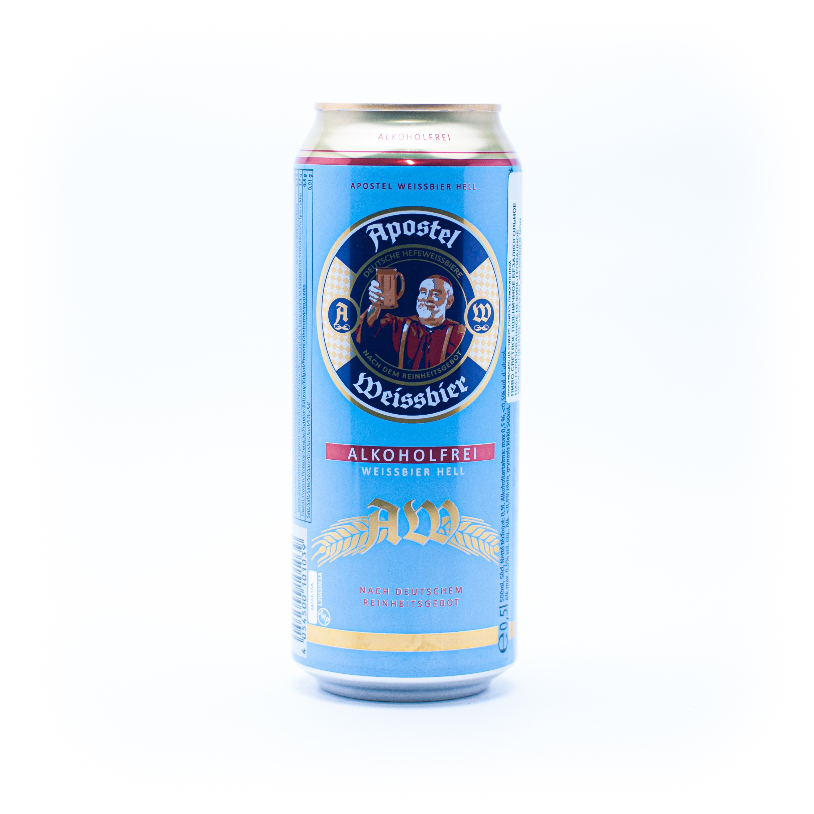 Apostel Weissbier Alkoholfrei 0,5 бан., б/а