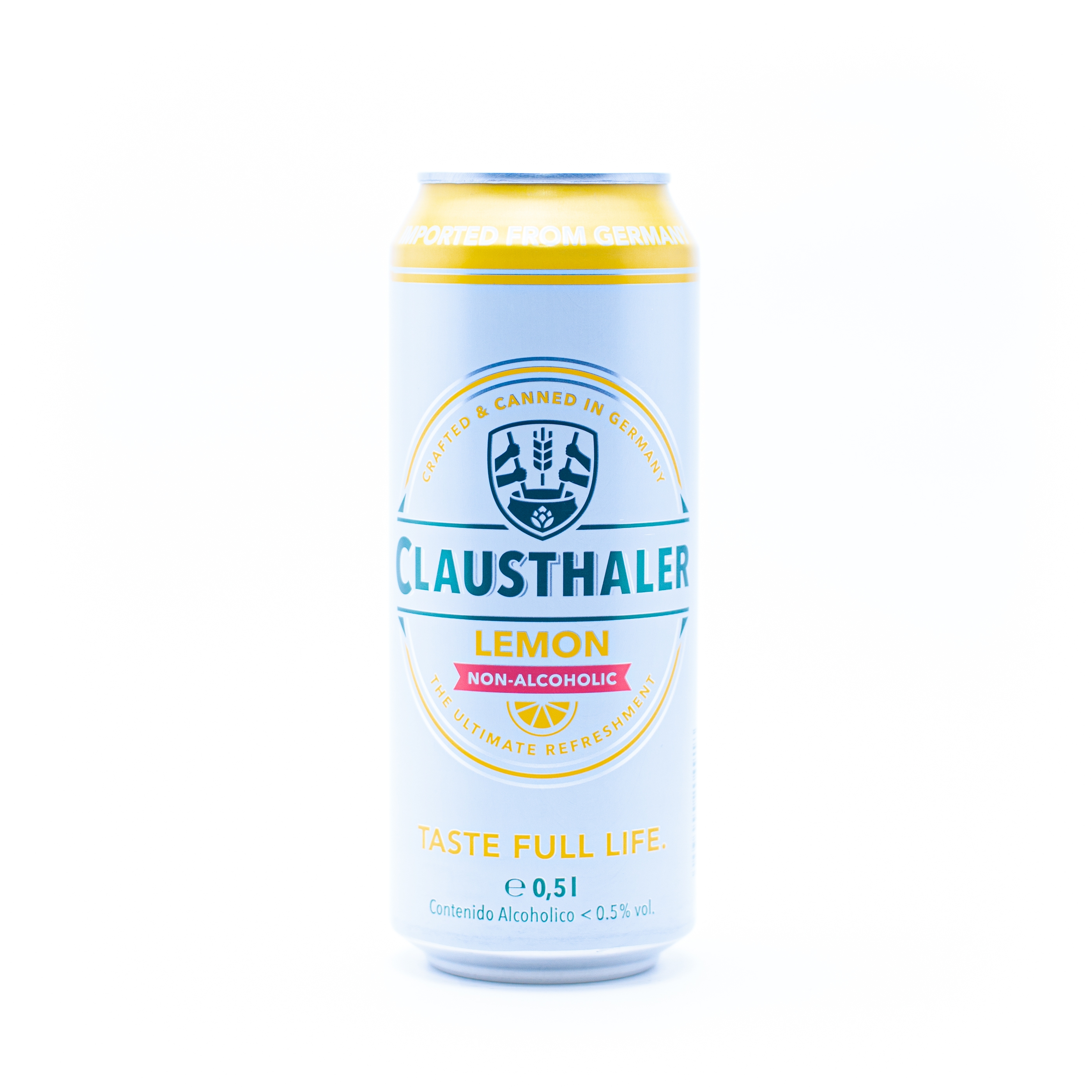 Radeberger Clausthaler Lemon / Лимон 0,5 бан., б/а