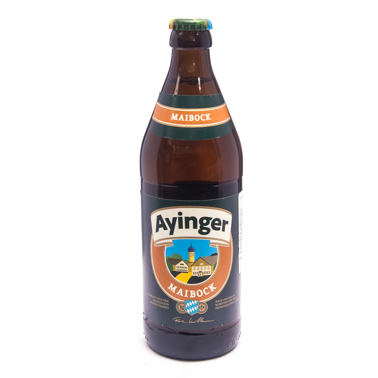 Ayinger Maibock св. 0,5 бут./ Майское крепое пиво  светлое 0,5 бут.