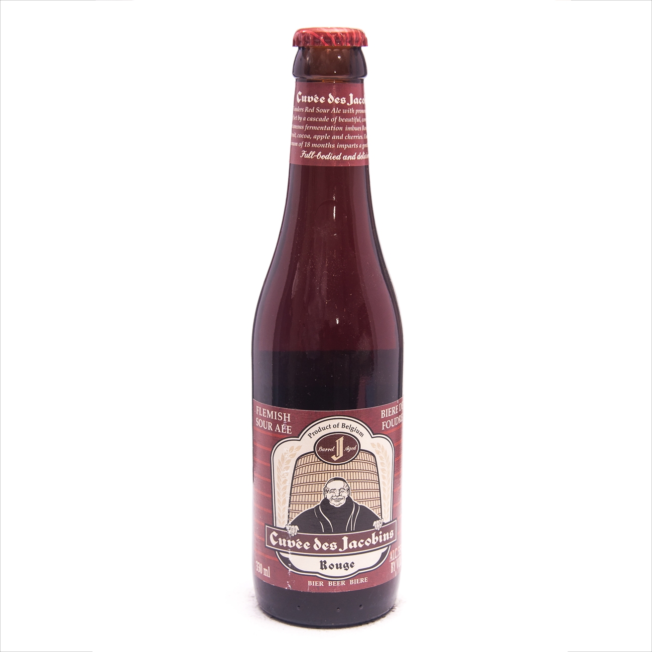Omer Vander Ghinste Cuvee Des Jacobins Rouge / Кюве Якобинцев красное пиво 0,33 бут.