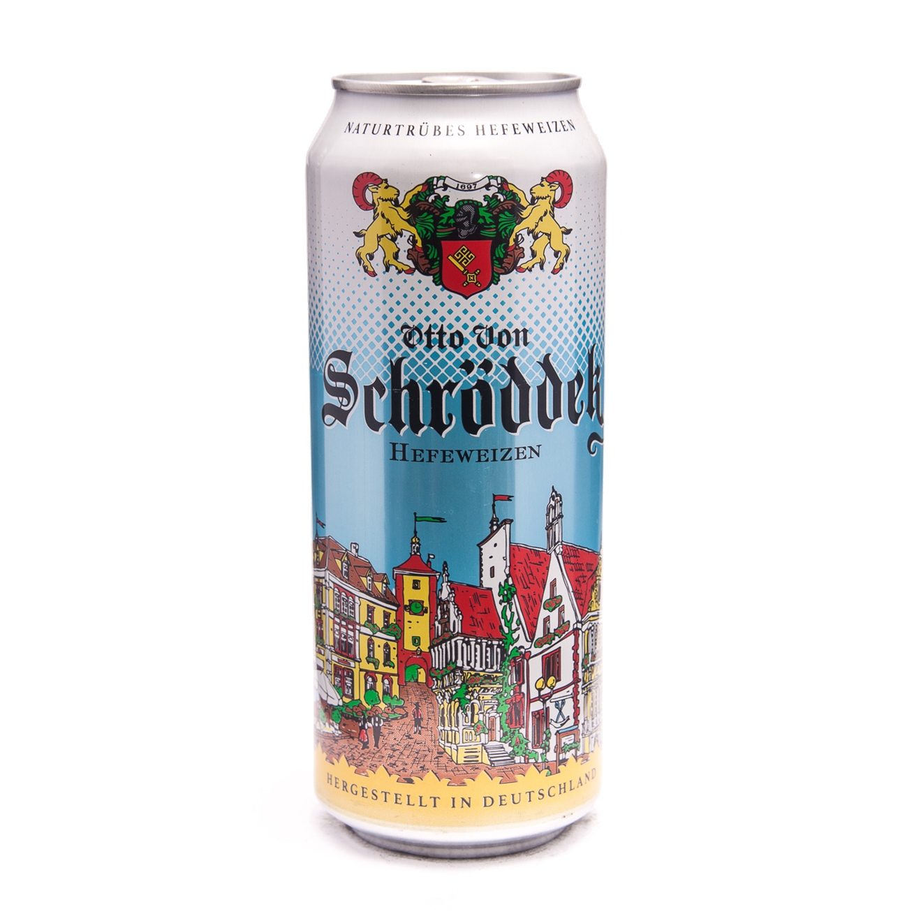 Otto Von Schrodder Hefeweizen / Нефильтрованное пшеничное пиво Отто фон Шрёддер 0,5 бан.