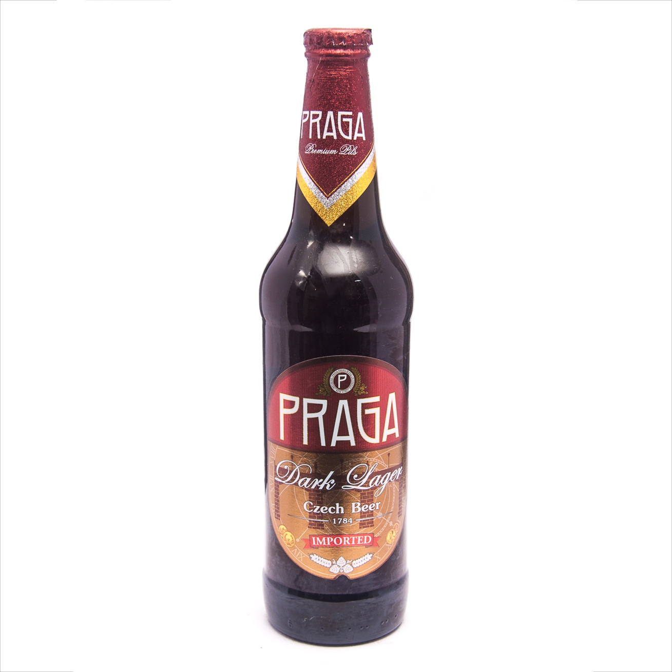 Praga Dark Lager 0,5 бут./ Темный лагер 0,5 бут.