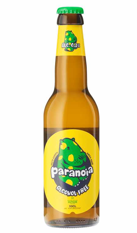 Huyghe Paranoia Hazy Hoppy/Паранойя, Туманная, хмельная 0,33 бут., б/а