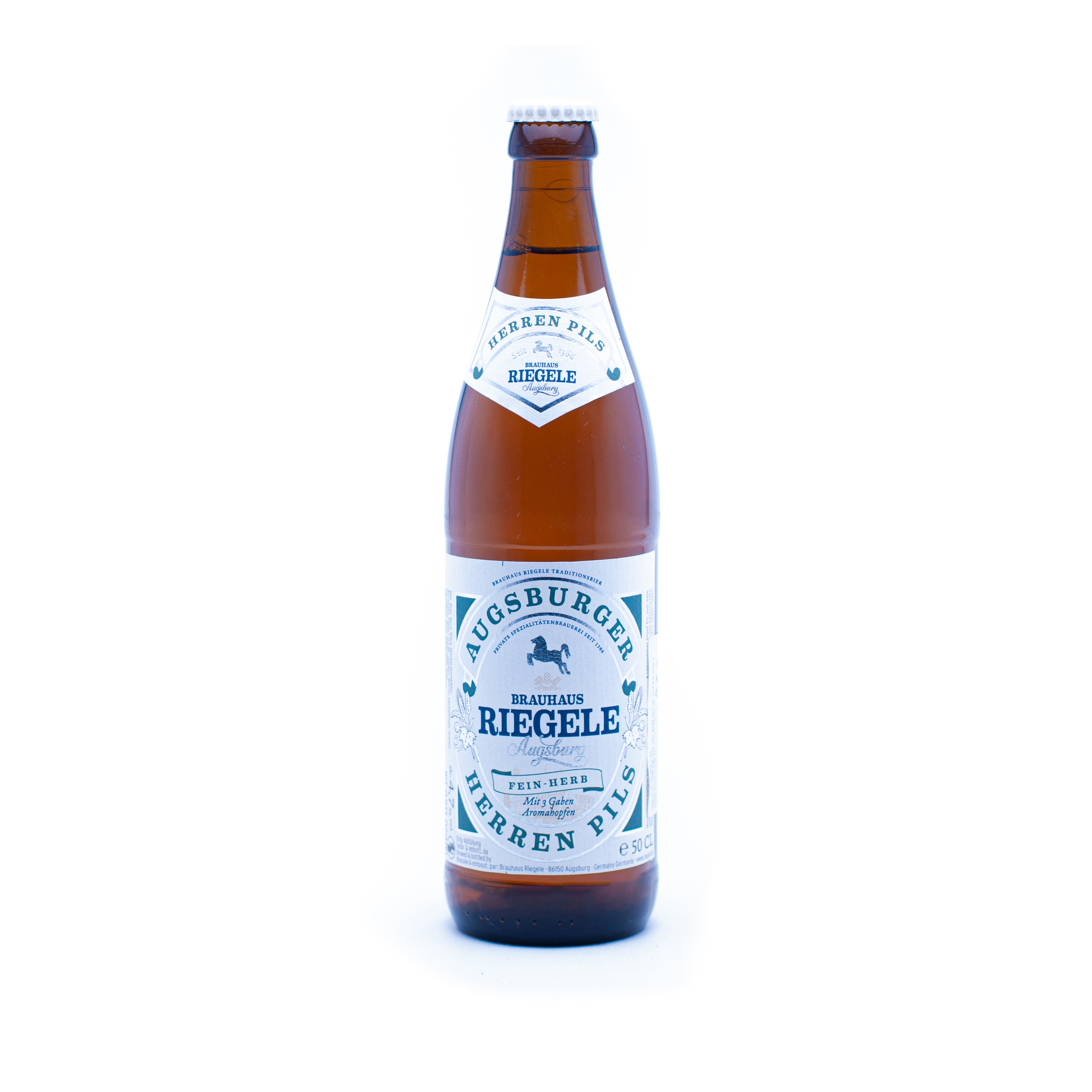 Riegele Augsburger Herren Pils / Ригеле аугсбургское господское пильз 0,5 бут.