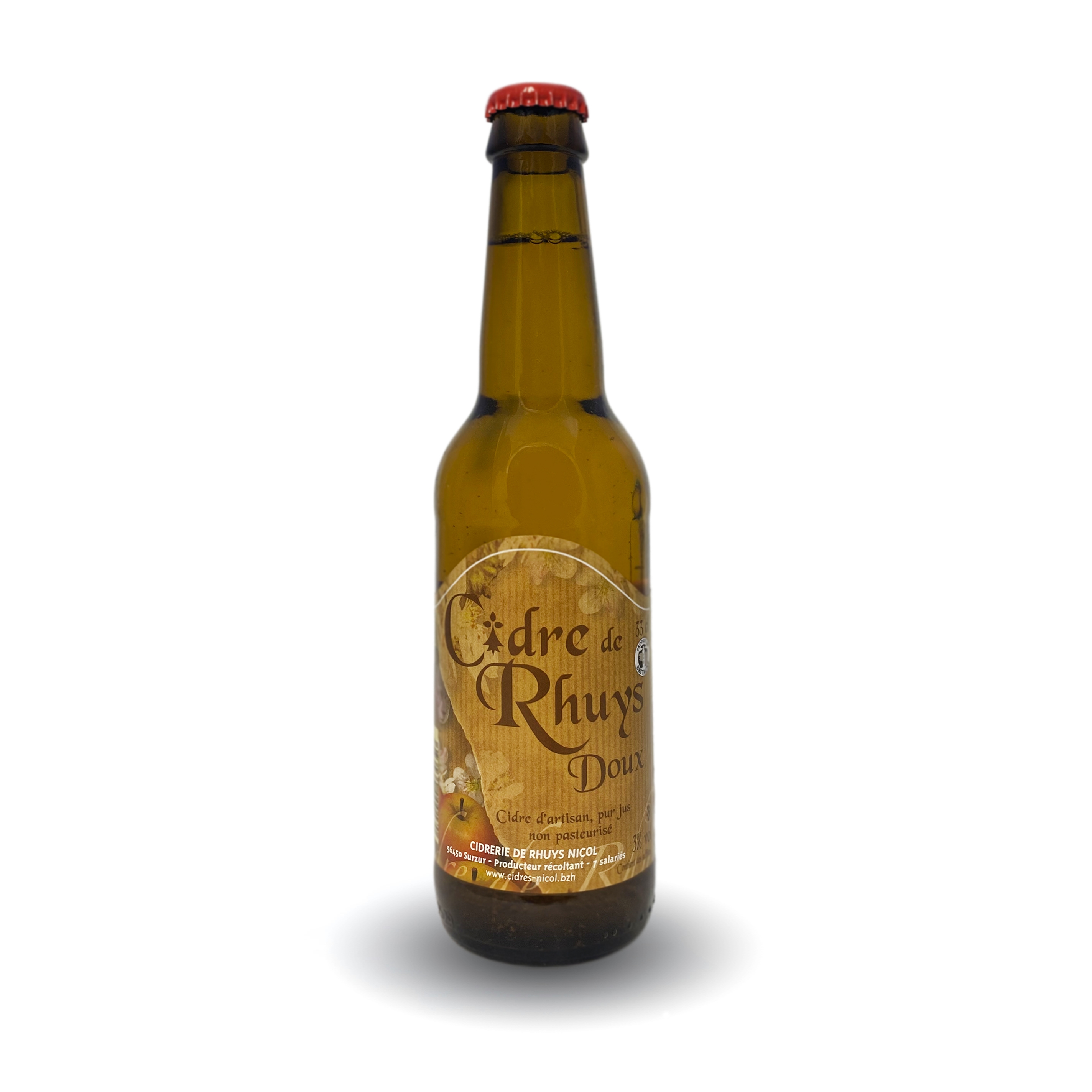 Сидр De Rhuys Nicol Doux 0,33 бут.