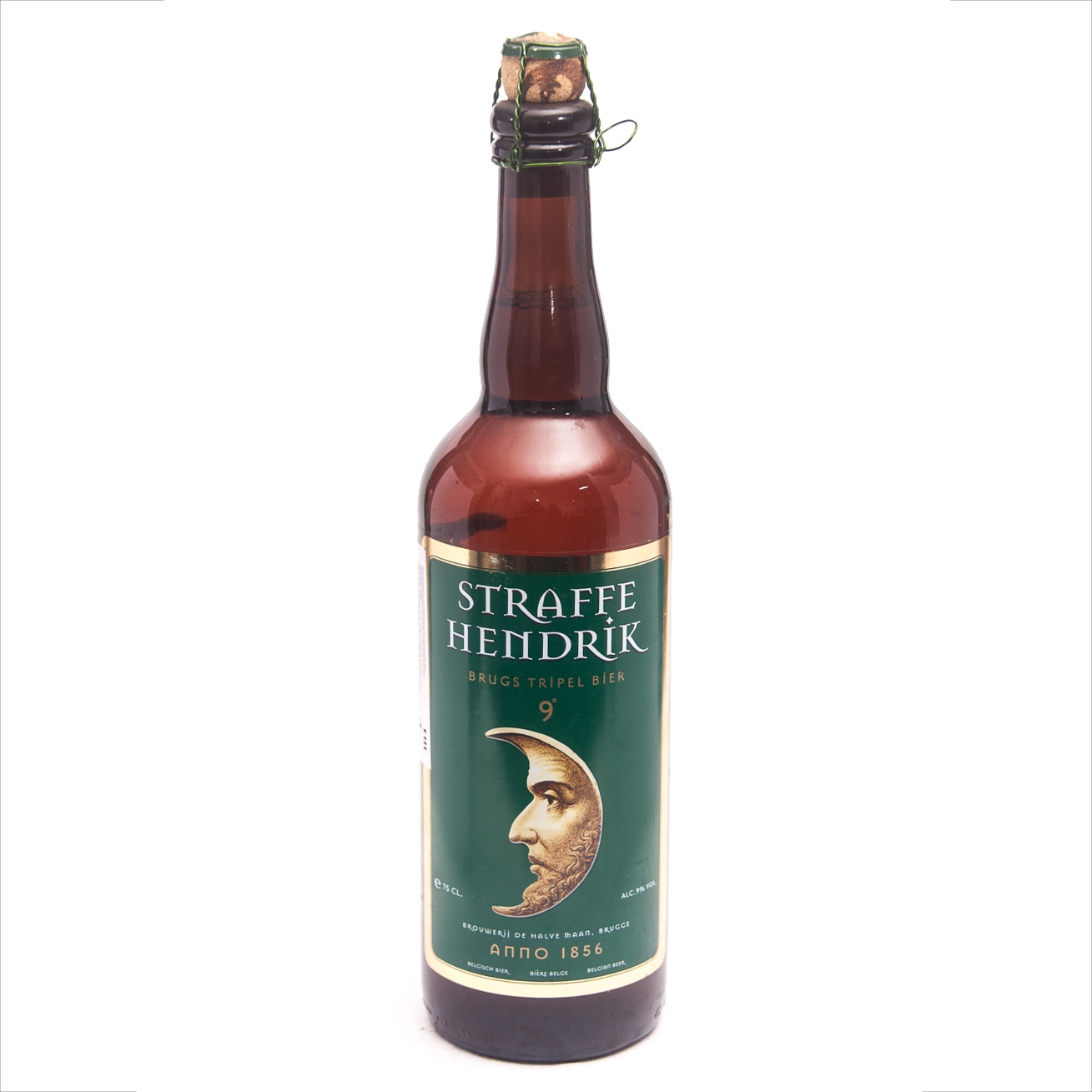 De Halve Maan Straffe Hendrik Brugs Tripel/Крепкий Генри 0,75 бут.