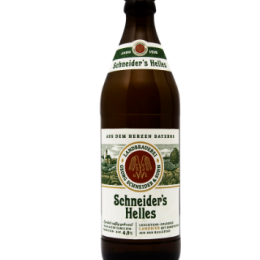 Schneider's Helles / Шнайдер светлое пиво 0,5 бут.